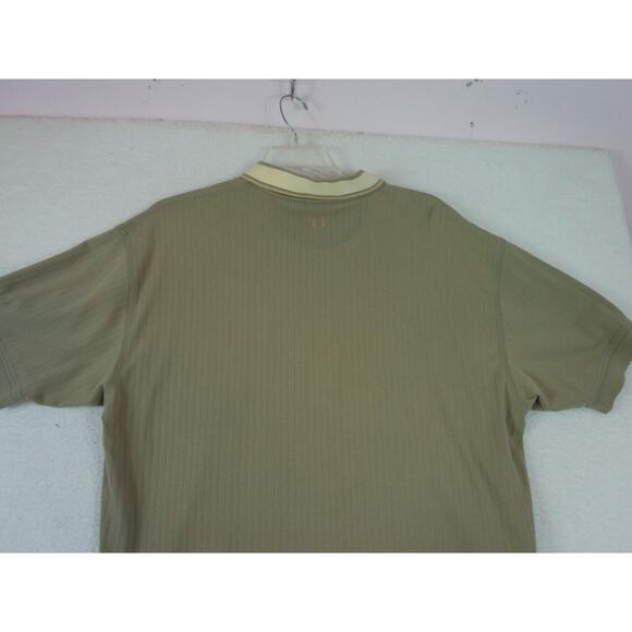 Greg Norman Polo Shirt Mens Extra Large Brown Golf Golfing Outdoors Short Sleeve - Picture 8 of 12